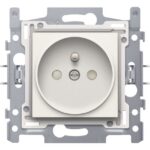 NIKO - PRISE 2P+T SECUR. WHITE bornes auto - 101-66105