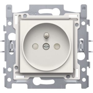 NIKO - PRISE 2P+T SECUR. WHITE bornes auto - 101-66105