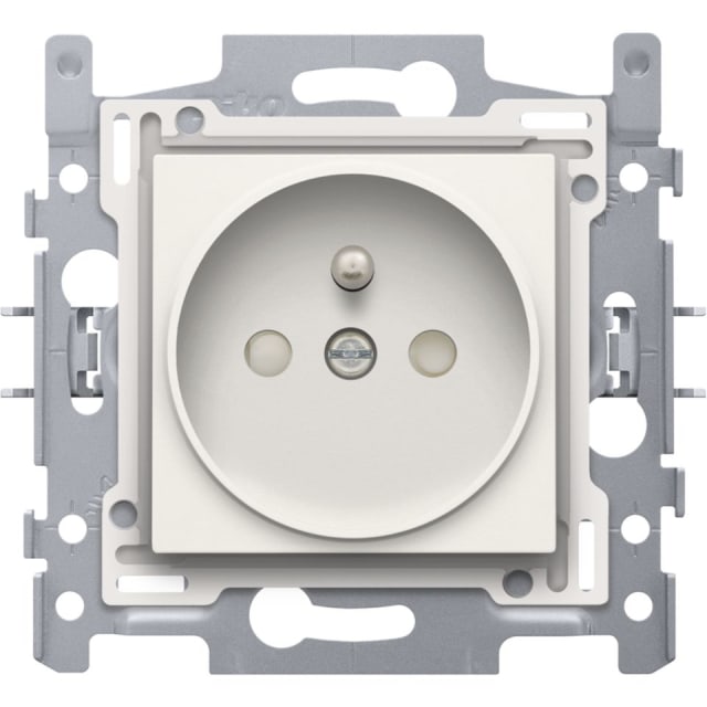 NIKO - PRISE 2P+T SECUR. WHITE bornes auto - 101-66105 NIKO - PRISE 2P+T SECUR. WHITE bornes auto - 101-66105