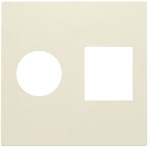 NIKO - Plaque centrale TV + RJ45