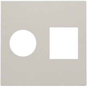 NIKO - Plaque centrale TV + RJ45