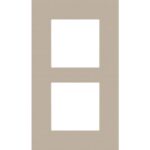 NIKO - Plaque de recouvrement (60mm) PURE double vertical