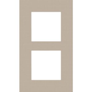 NIKO - Plaque de recouvrement (60mm) PURE double vertical