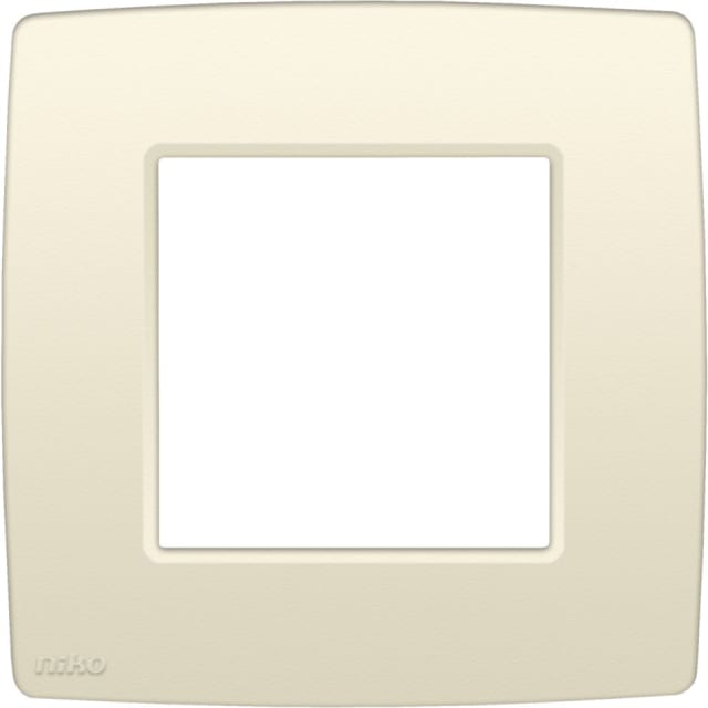 NIKO - Plaque de recouvrement (60mm) simple NIKO - Plaque de recouvrement (60mm) simple