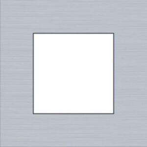 NIKO - Plaque de recouvrement (60mm) simple