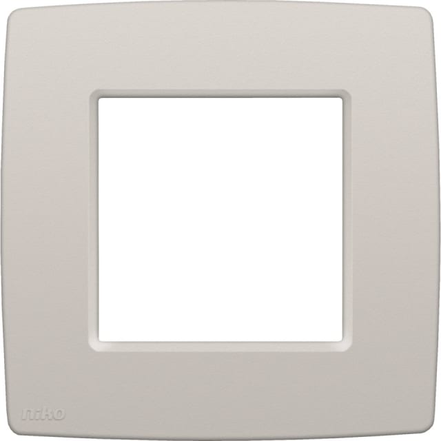 NIKO - Plaque de recouvrement (60mm) simple NIKO - Plaque de recouvrement (60mm) simple
