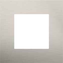 Détails visibles de Plaque de recouvrement simple 60 mm inox anthracite pour Plaques simples