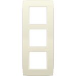 NIKO - Plaque de recouvrement (60mm) triple vertical