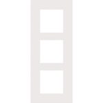 NIKO - Plaque de recouvrement (60mm) triple vertical