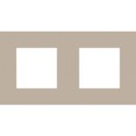NIKO - Plaque de recouvrement (71mm) PURE double horizontal