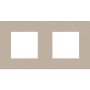 NIKO - Plaque de recouvrement (71mm) PURE double horizontal