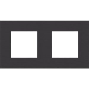 NIKO - Plaque de recouvrement (71mm) double horizontal
