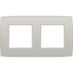 NIKO - Plaque de recouvrement (71mm) double horizontal