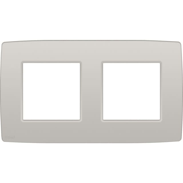 NIKO - Plaque de recouvrement (71mm) double horizontal NIKO - Plaque de recouvrement (71mm) double horizontal