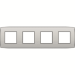 NIKO - Plaque de recouvrement (71mm) quadruple horizontal