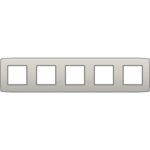 NIKO - Plaque de recouvrement (71mm) quintuple horizontal