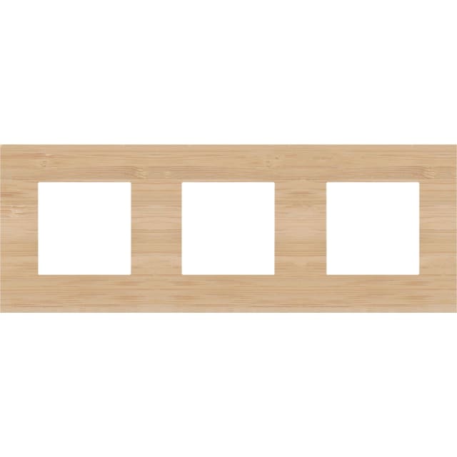 NIKO - Plaque de recouvrement (71mm) triple horizontal NIKO - Plaque de recouvrement (71mm) triple horizontal