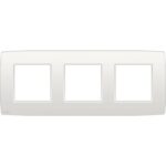 NIKO - Plaque de recouvrement (71mm) triple horizontal
