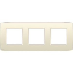 NIKO - Plaque de recouvrement (71mm) triple horizontal