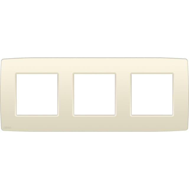 NIKO - Plaque de recouvrement (71mm) triple horizontal NIKO - Plaque de recouvrement (71mm) triple horizontal
