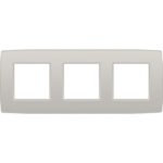 NIKO - Plaque de recouvrement (71mm) triple horizontal