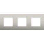 NIKO - Plaque de recouvrement (71mm) triple horizontal