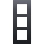 NIKO - Plaque de recouvrement INTENSE (60mm) triple vertical