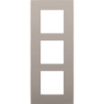 NIKO - Plaque de recouvrement INTENSE (60mm) triple vertical