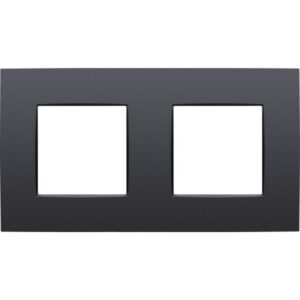 NIKO - Plaque de recouvrement INTENSE (71mm) double horizontal