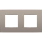 NIKO - Plaque de recouvrement INTENSE (71mm) double horizontal