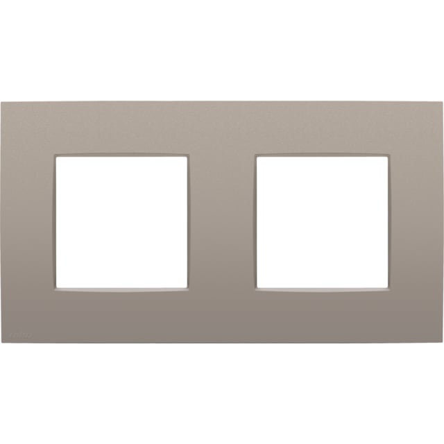 NIKO - Plaque de recouvrement INTENSE (71mm) double horizontal NIKO - Plaque de recouvrement INTENSE (71mm) double horizontal