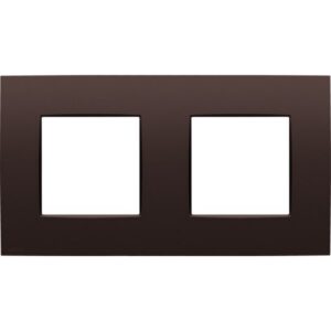 NIKO - Plaque de recouvrement INTENSE (71mm) double horizontal