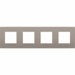 NIKO - Plaque de recouvrement INTENSE (71mm) quadruple horizontal