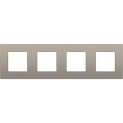 NIKO - Plaque de recouvrement INTENSE (71mm) quadruple horizontal