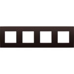 NIKO - Plaque de recouvrement INTENSE (71mm) quadruple horizontal