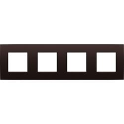 NIKO - Plaque de recouvrement INTENSE (71mm) quadruple horizontal