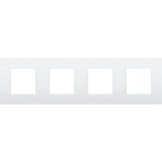 NIKO - Plaque de recouvrement INTENSE (71mm) quadruple horizontal