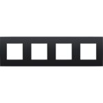 NIKO - Plaque de recouvrement INTENSE (71mm) quadruple horizontal