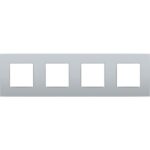 NIKO - Plaque de recouvrement INTENSE (71mm) quadruple horizontal