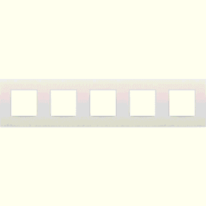 NIKO - Plaque de recouvrement INTENSE (71mm) quintuple horizontal