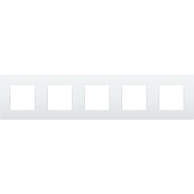NIKO - Plaque de recouvrement INTENSE (71mm) quintuple horizontal NIKO - Plaque de recouvrement INTENSE (71mm) quintuple horizontal