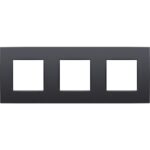 NIKO - Plaque de recouvrement INTENSE (71mm) triple horizontal