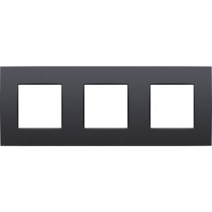 NIKO - Plaque de recouvrement INTENSE (71mm) triple horizontal