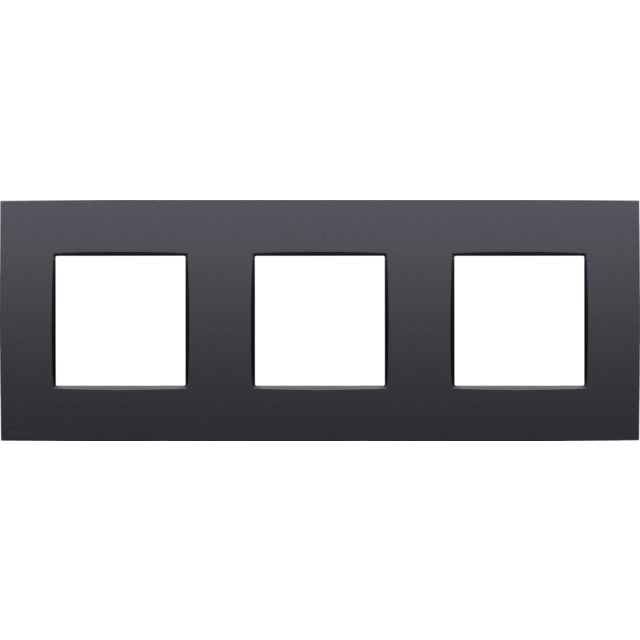 NIKO - Plaque de recouvrement INTENSE (71mm) triple horizontal NIKO - Plaque de recouvrement INTENSE (71mm) triple horizontal