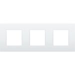 NIKO - Plaque de recouvrement INTENSE (71mm) triple horizontal