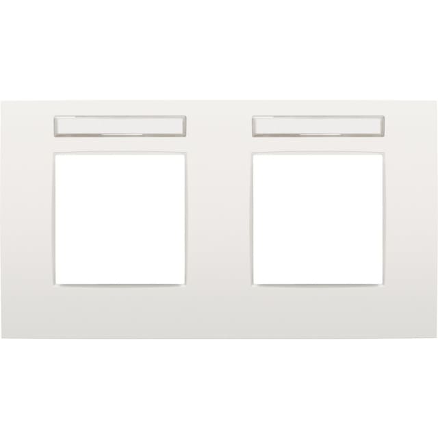 NIKO - Plaque de recouvrement INTENSE(71mm)double horizont NIKO - Plaque de recouvrement INTENSE(71mm)double horizont