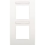 NIKO - Plaque de recouvrement INTENSE(71mm)double vertical