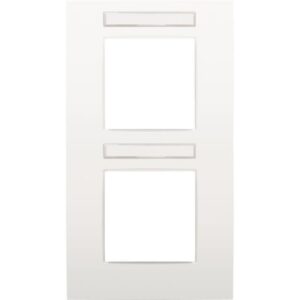 NIKO - Plaque de recouvrement INTENSE(71mm)double vertical