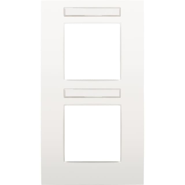 NIKO - Plaque de recouvrement INTENSE(71mm)double vertical NIKO - Plaque de recouvrement INTENSE(71mm)double vertical