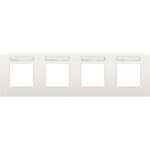 NIKO - Plaque de recouvrement INTENSE(71mm)quadruple horiz